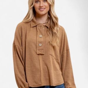 Blu Pepper Tan Sweater